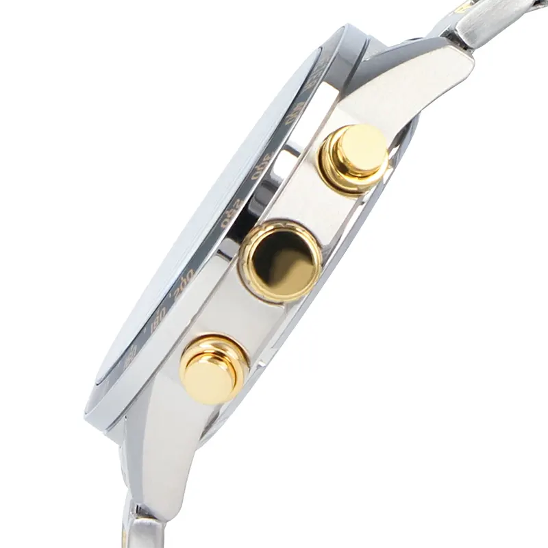 Citizen Chronograph Tachymeter Bezel Two-Tone Men's Watch- AN3689-55X